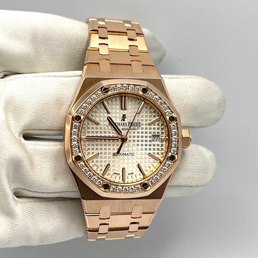Audemars PR  Oak Ladies Rose Gold