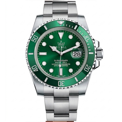 Royal Chrono Submariner Green