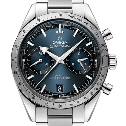 Ω  Speedmaster 57 Bleu