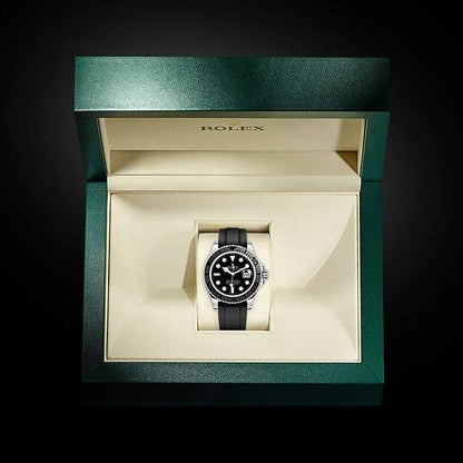 Yacht Master Caoutchouc Noir
