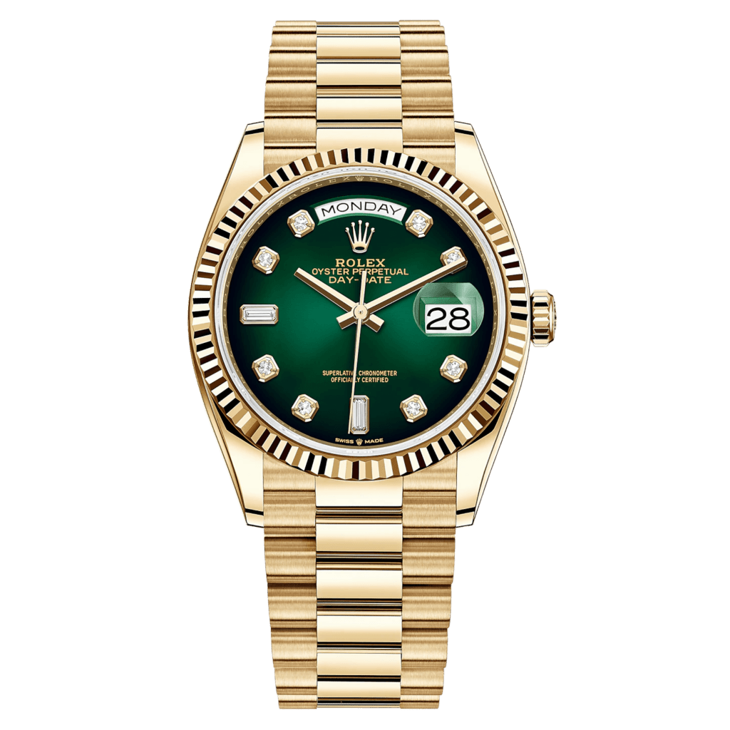Day-Date Vert Ombré
